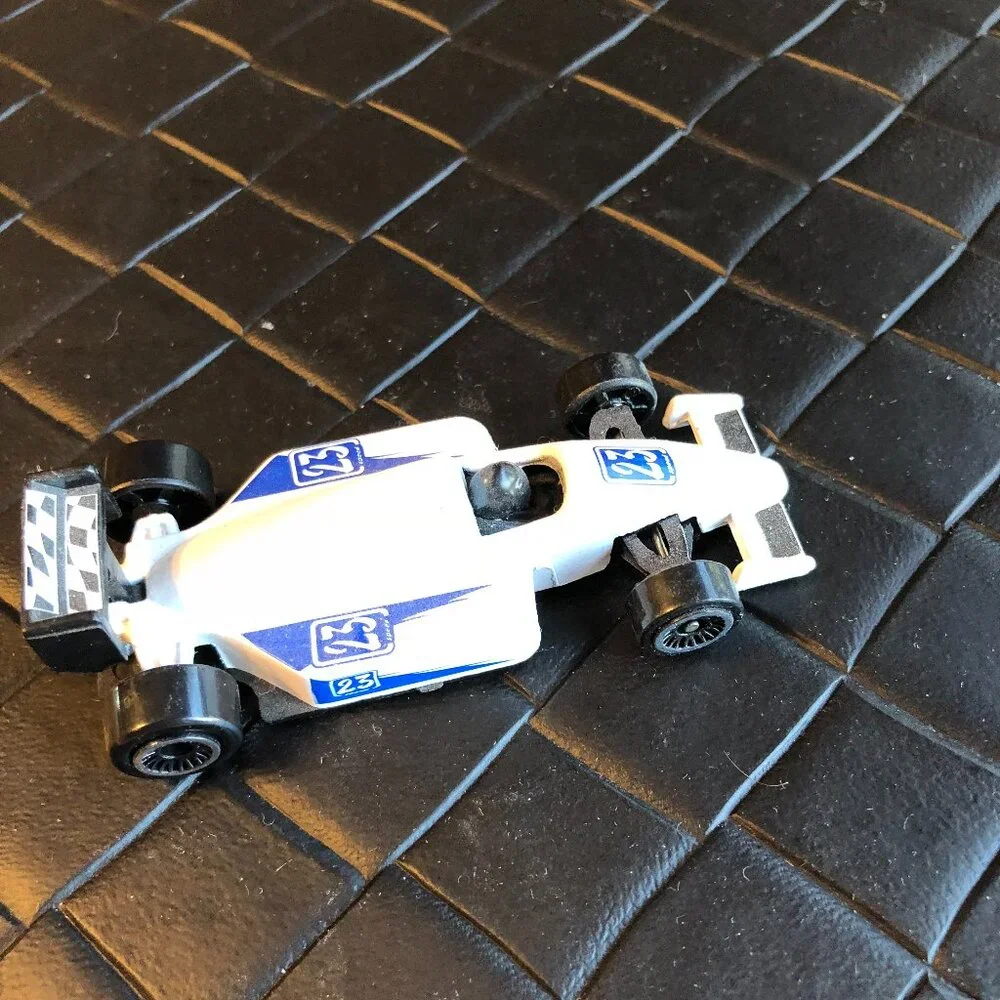 Hot Wheels Formula 1 White Miniature Die-Cast Race Car #23